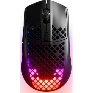 עכבר גיימינג אלחוטי SteelSeries Aerox 3 Ultra Lightweight - צבע שחור Onyx