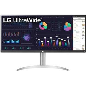 מסך מחשב LG UltraWide 34WQ650-W UWFHD LED IPS 34'' VESA DisplayHDR 400 FreeSync - לבן