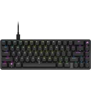 מקלדת גיימינג מכאנית Corsair K65 PRO MINI - מתג CORSAIR OPX - צבע שחור