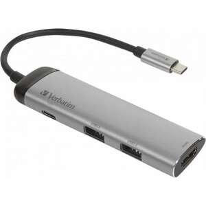 🖥️ מפצל Verbatim USB-C HDMI
