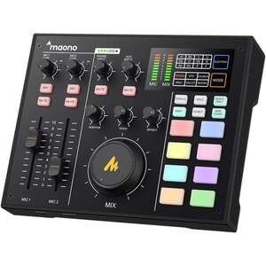 מיקסר משולב ממשק שמע Maono Caster AM100