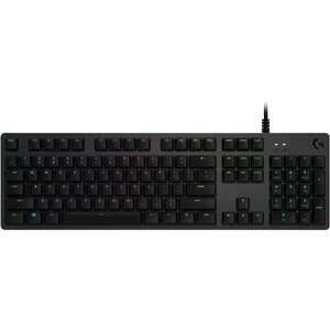 מקלדת לגיימרים מכאנית Logitech G512 RGB Carbon - מתג GX Red Linear