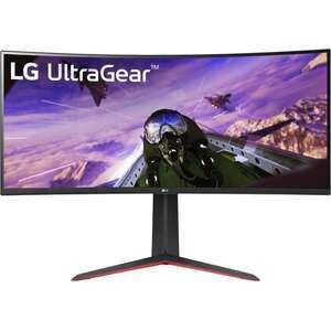 מסך מחשב גיימינג קעור LG 34GP63AP-B UltraGear QHD 160Hz HDMI DP 34