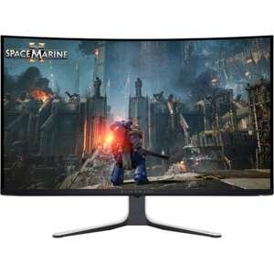 מסך מחשב גיימינג קעור Dell Alienware AW3225QF 4K QD-OLED 31.6'' 240Hz
