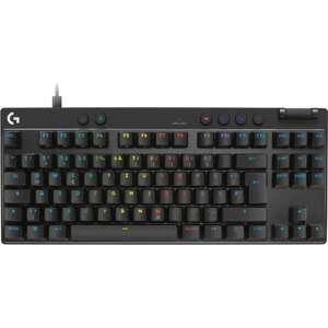 מקלדת גיימינג חוטית Logitech G Pro X TKL Rapid Tenkeyless - צבע שחור