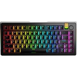 מקלדת גיימינג מכנית אלחוטית Glorious GMMK 3 Pro He Prebuilt Compact 75 - צבע שחור