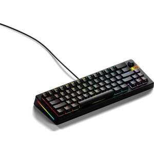 מקלדת גיימינג מכנית חוטית Glorious GMMK 3 HE Prebuilt 75 - צבע שחור