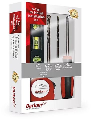 Barkan IKT5GL ערכת 5 כלים להתקנת זרועות