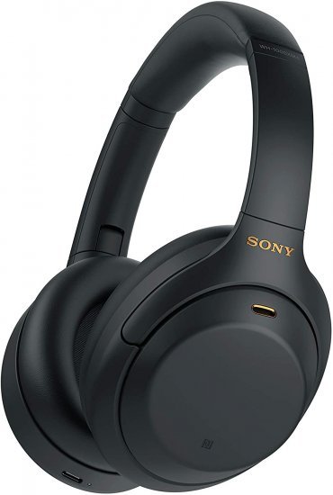 Sony WH-1000XM4B אוזניות קשת Over-Ear אלחוטיות Bluetooth – שחור