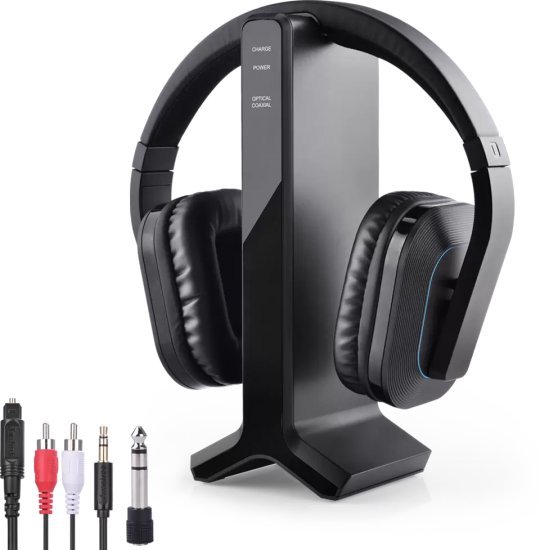 סט אוזניות אלחוטיות ותחנת טעינה Avantree HT280