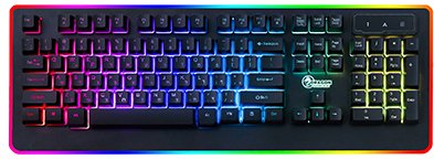 מקלדת גיימינג Dragon RGB GPDRA-RGB7 – שחור