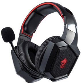 אוזניות גיימינג Over-Ear עם מיקרופון Dragon Combat E-Sport – צבע שחור