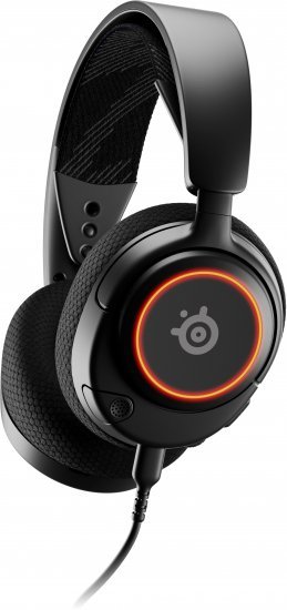 SteelSeries Arctis Nova 3 אוזניות גיימינג חוטיות – שחור