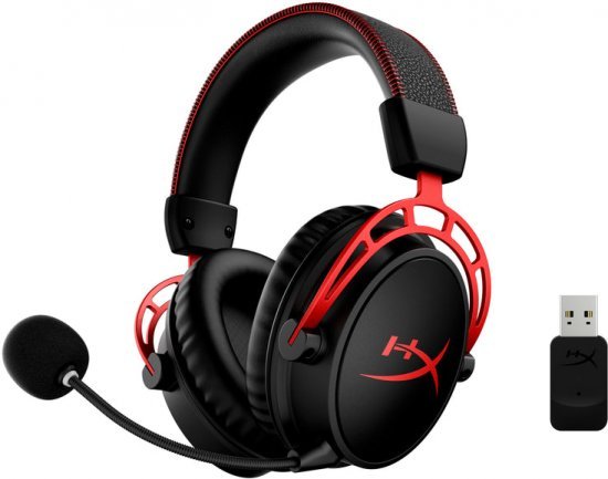HyperX Cloud Alpha Wireless שחור אדום