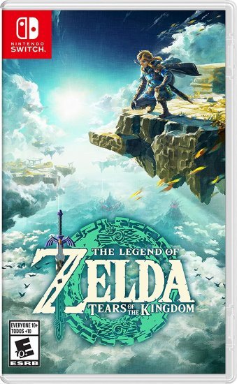 The Legend of Zelda Tears of the Kingdom – Switch