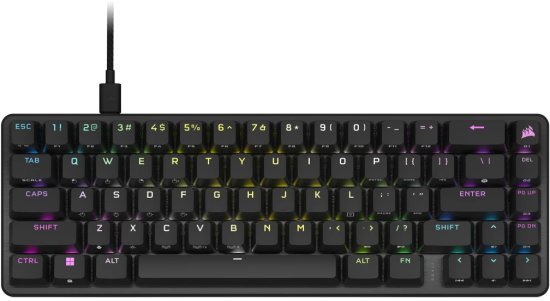 מקלדת מכאנית Corsair K65 PRO MINI – מתג CORSAIR OPX – שחור