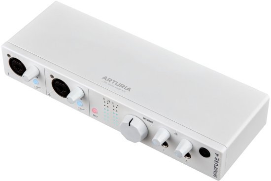 כרטיס קול USB Arturia MiniFuse 4 – לבן