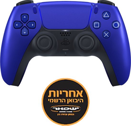 בקר Sony DualSense PS5 – כחול מטאלי – יבואן רשמי