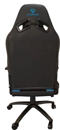 כיסא גיימינג Scorpius Professional - צבע שחור/כחול