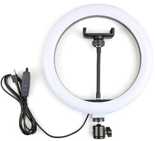 רינג לייט בקוטר 32 ס״מ לצילום