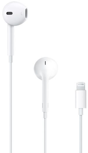 Apple אוזניות In-Ear מקוריות עם חיבור Lightning