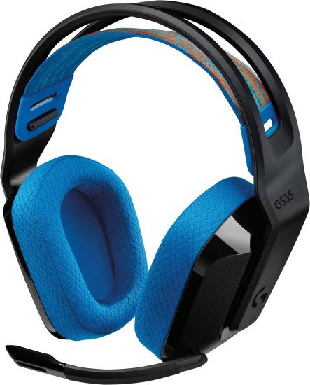 Logitech G535 Lightspeed אוזניות גיימינג אלחוטיות – שחור / כחול