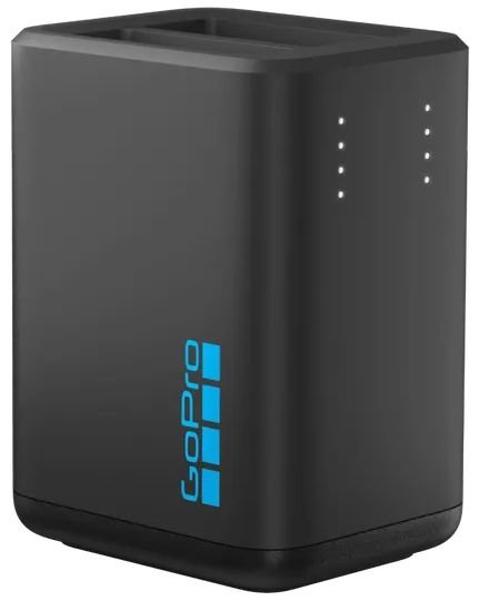 מטען כפול עם זוג סוללות נטענות למצלמת אקסטרים