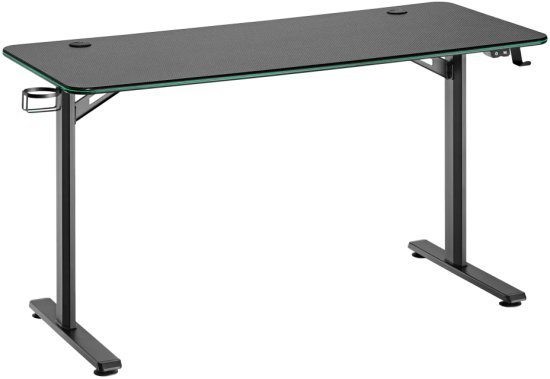 שולחן גיימינג Brateck GMD08-2 RGB – שחור