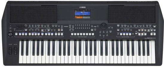 פסנתר דיגיטלי 61 קלידים Yamaha PSR-SX600 – שחור