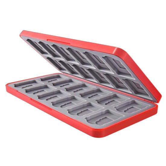 מארז אחסון כרטיסי משחק FUNLAB Pokedex 24 חריצים אדום