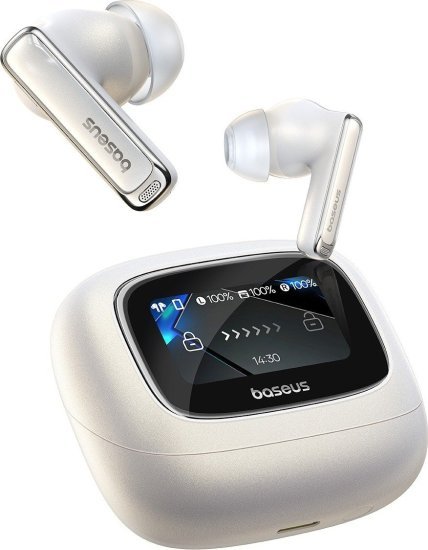 אוזניות אלחוטיות Baseus Bowie M2s Ultra – לבן