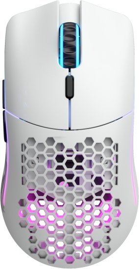 עכבר גיימינג אלחוטי גלוריוס מודל O מיינוס – לבן מט