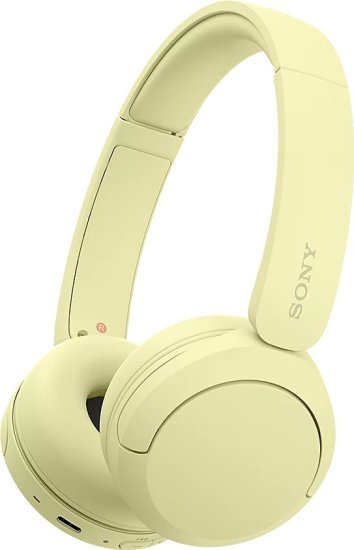 אוזניות קשת On-Ear אלחוטיות Sony WH-CH520Y – צבע צהוב