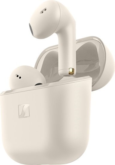 אוזניות תוך־אוזן אלחוטיות סנהייזר Accentum Open – צבע קרם