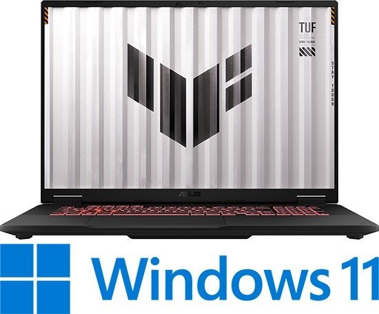 מחשב Asus TUF Gaming A18 FA808 2025 FA808UH-S8015W Jaeger Gray