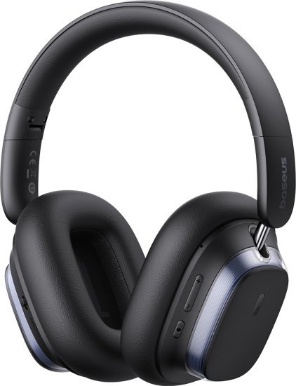 Baseus Bowie H1s אוזניות קשת אלחוטיות עם ביטול רעשים – שחור