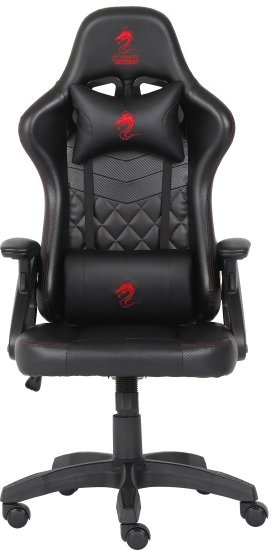 כיסא גיימינג דמוי עור Dragon ACE Pro ACEP-BR - צבע שחור/אדום