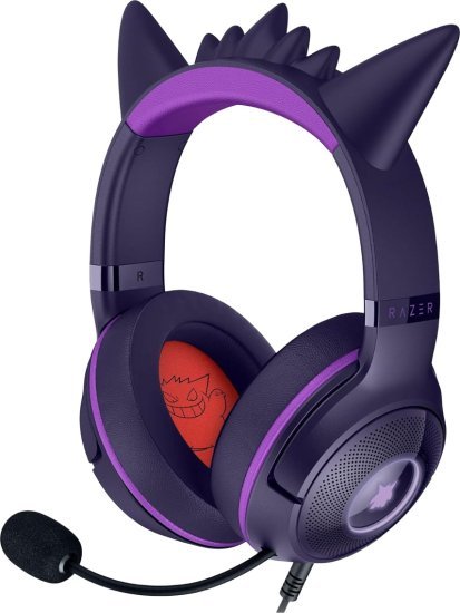 אוזניות גיימינג Razer Kraken Kitty V2 – Pokemon Gengar