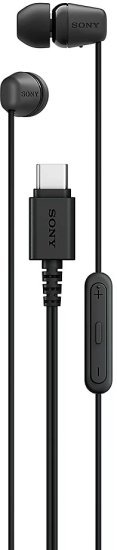 אוזניות תוך-אוזן חוטיות Sony IER-EX15C USB-C – שחור