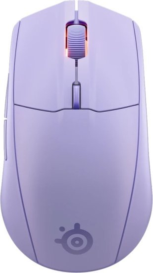 עכבר גיימינג אלחוטי SteelSeries Rival 3 Wireless Gen 2 – צבע לבנדר
