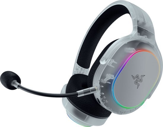 אוזניות גיימינג אלחוטיות Razer Barracuda X Chroma – מהדורת Phantom White