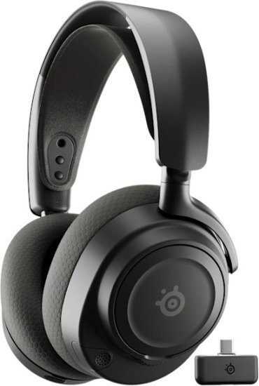 אוזניות גיימינג אלחוטיות SteelSeries Arctis Nova 7 Gen 2 – תואמות PC – צבע שחור