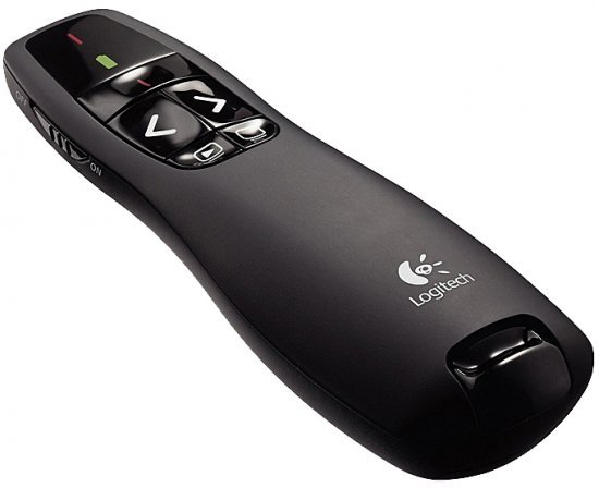 שלט מצגות אלחוטי Logitech R400 Laser