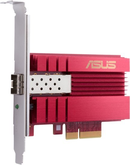 כרטיס רשת Asus 10G PCIe SFP+ Network Adapter XG-C100F