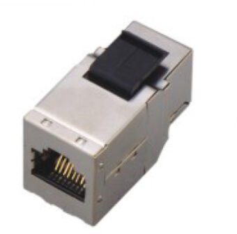 מתאם Luggar חיבור RJ45 נקבה ל-RJ45 נקבה CAT6A