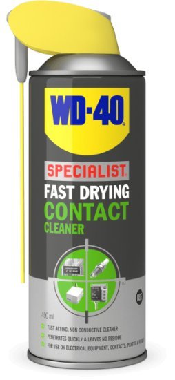 תרסיס ניקוי מגעים ייבוש מהיר 400 מ''ל WD-40 Specialist