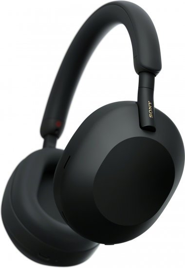 אוזניות קשת Over-Ear אלחוטיות עם ביטול רעשים Sony WH-1000XM5B ANC - צבע שחור