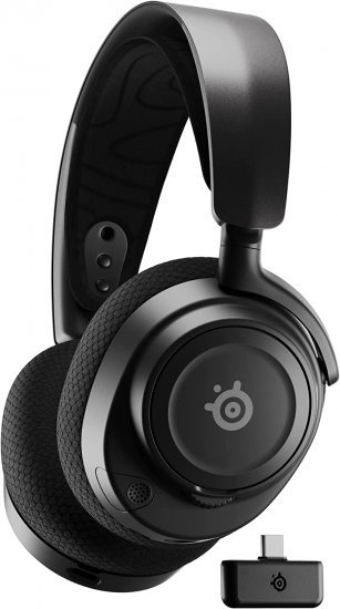 אוזניות גיימינג אלחוטיות SteelSeries Arctis Nova 7 Wireless - צבע שחור
