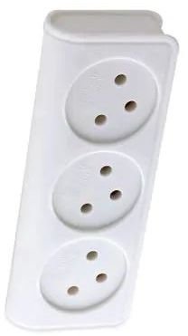 מפצל ביתי מאונך 3 שקעים Semicom SW-YZ01 / 03SN