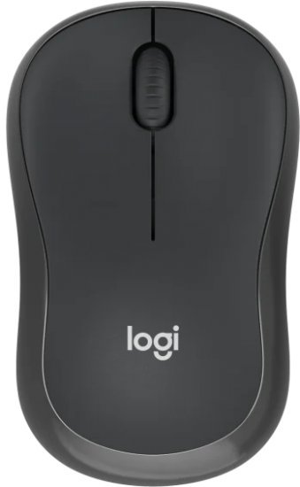 עכבר אלחוטי Logitech M240 Silent Bluetooth - שחור / אפור